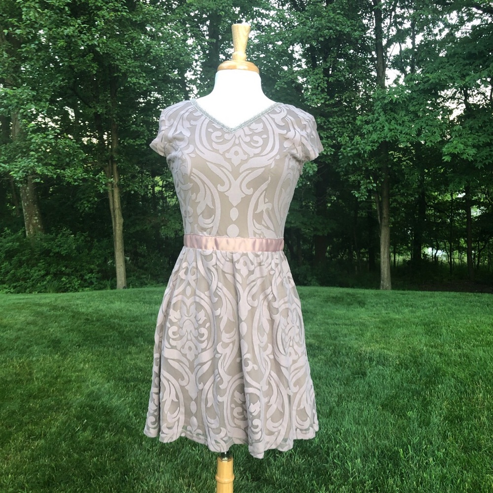 Vintage inspired Soieblu Backless Dress